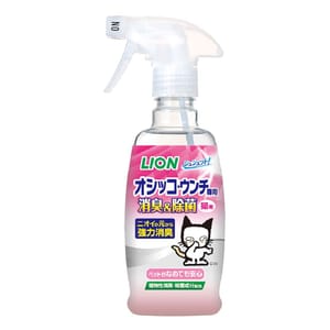 日本獅王LION 日本獅王LION Pet 貓砂盆用除菌消臭噴霧 300ml 300ml  正面圖