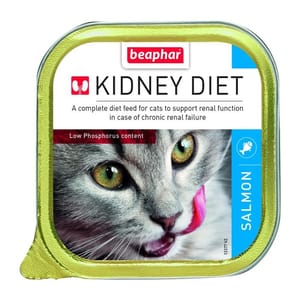 BEAPHAR BEAPHAR KIDNEY DIET 貓罐頭 腎臟保健配方 三文魚 100g 100g  正面圖