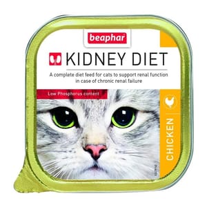 BEAPHAR BEAPHAR KIDNEY DIET 貓罐頭 腎臟保健配方 雞肉 100g 100g  正面圖