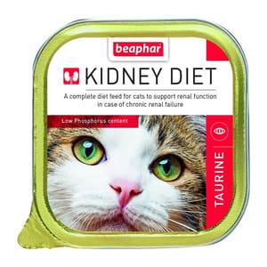 BEAPHAR BEAPHAR KIDNEY DIET 貓罐頭 腎臟保健配方 牛磺酸 100g 100g  正面圖