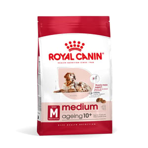 Royal Canin Royal Canin 狗糧 法國皇家狗糧 健康營養系列 中型老犬10+營養配方 中型老犬糧 10+ 3kg 3kg 正面圖