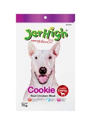 Jerhigh Jerhigh 狗小食 Cookie 雞球 70g 70g 正面圖