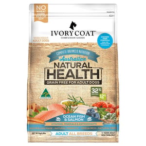 Ivory Ivory Coat 狗糧 深海魚和三文魚成犬配方 Ocean Fish & Salmon 2kg 2kg  正面圖