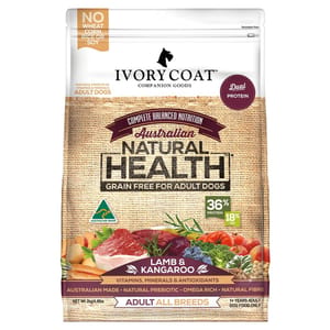 Ivory Ivory Coat 狗糧 羊肉和袋鼠肉成犬配方 Lamb & kangaroo 2kg 2kg  正面圖