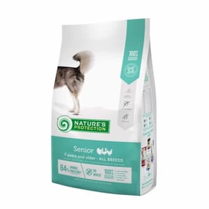 Nature's Nature's Protection 狗糧 老犬關節配方 雞+魚 Senior 12kg 12kg  正面圖