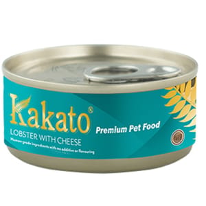 Kakato Kakato 罐頭 貓狗罐頭 金蕨系列 芝士龍蝦 70g 70g  正面圖