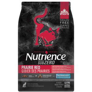 Nutrience Nutrience SUBZERO 無穀物貓糧 全貓配方 凍乾脫水鮮牛肝配紅肉及海魚 10lb 4.5kg 10lb 正面圖