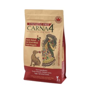 CARNA4 CARNA4 無穀物狗糧 頂級烘培風乾系列 全犬配方 雞肉 22lbs 22lb 正面圖