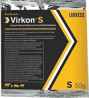 Virkon Virkon S 衛可消毒粉50g 50g 正面圖
