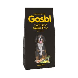 Gosbi Gosbi Exclusive Grain Free 無穀物狗糧 頂級低敏系列 中大型幼犬配方 魚肉 3kg 3kg  正面圖