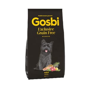 Gosbi Gosbi Exclusive Grain Free 無穀物狗糧 頂級低敏系列 小型成犬配方 7kg 7kg  正面圖