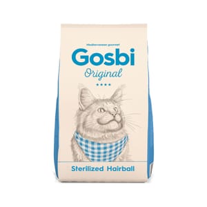 Gosbi Gosbi Original 貓糧 絕育及去毛球配方 7kg 7kg  正面圖