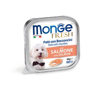 Monge Monge Fresh 狗餐盒 三文魚 100g (MO3086) (新舊包裝隨機發貨)