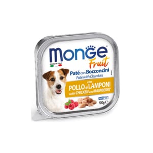 Monge Monge Fruits 狗餐盒 雞肉山莓 100g (MO3215) (新舊包裝隨機發貨)