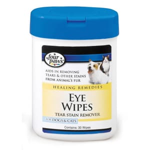 Four Four Paws 貓犬用無酒精除淚痕紙巾 25片 貓犬用 正面圖
