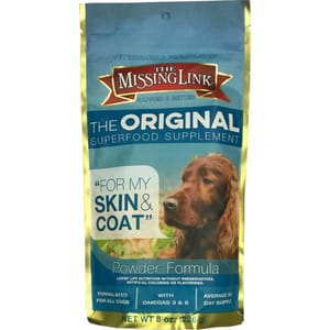 Missing Missing Link美善靈 營養粉 皮毛配方 小型犬用 8oz 8oz 犬用 正面圖
