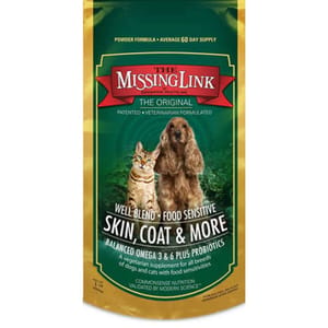 Missing Missing Link美善靈 營養粉 素食-皮毛及益生菌提高抵抗力配方 1lb 1lb  正面圖