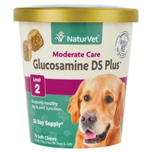 NaturVet天然寶 NaturVet天然寶 保健品 葡萄糖胺溫和護理關節配方 二級保護 70粒 70粒 正面圖