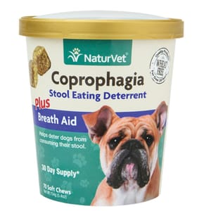 NaturVet天然寶 NaturVet天然寶 保健品 停止進食糞配方 70粒 70粒  正面圖