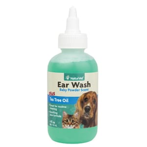 NaturVet天然寶 NaturVet天然寶 保健品 茶樹油除臭消炎洗耳水 4oz 4oz  正面圖