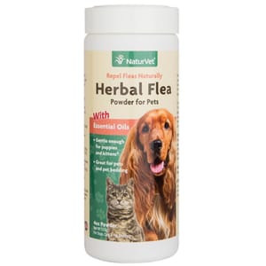 NaturVet天然寶 NaturVet天然寶 保健品 草本天然殺蚤乾洗粉 4oz 4oz  正面圖