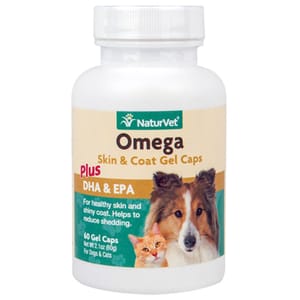 NaturVet天然寶 NaturVet天然寶 保健品 奧米加魚油丸 60粒 60粒  正面圖