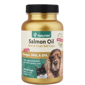 NaturVet天然寶 NaturVet天然寶 保健品 三文魚油丸 120粒 120粒  正面圖