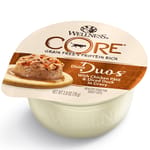 WELLNESS WELLNESS CORE 貓罐頭 無穀物 Divine Duos 雙重滋味杯 雞茸配鴨肉丁 2.8oz 8oz  正面圖