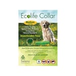 Ecolife Ecolife Collar 中型犬用天然驅蚤頸帶 藍色  犬用 正面圖