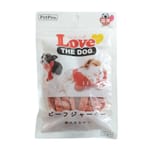 日本PetPro 日本PetPro Love THE DOG 牛肉短粗狗小食條 100g 100g  正面圖
