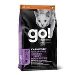 GO! GO! SOLUTIONS 無穀物貓糧 活力營養系列 雞肉火雞鴨肉 16lb 16lb  正面圖