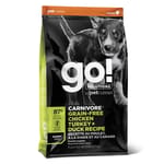 GO! GO! SOLUTIONS 無穀物狗糧 活力營養系列 幼齡犬配方 雞肉火雞鴨肉 22lb 22lb  正面圖