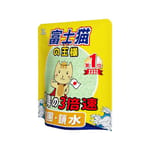 富士貓之王樣 富士貓之王樣 3.0粗粒 天然玉米豆乳 豆腐貓砂 綠茶味 2L - 原裝行貨 2L  正面圖