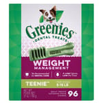 Greenies Greenies 狗零食 WM Teenis 體重管理潔齒骨 的骰犬用 96支 27oz 27oz 犬用 正面圖