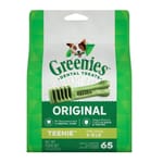 Greenies Greenies 狗零食 Original Teenie 潔齒骨 的骰犬用 43支 12oz 12oz 犬用 正面圖