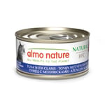 Almo Almo Nature HFC 貓罐頭 天然系列 吞拿魚+蜆肉 70g 70g  正面圖