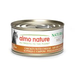 Almo Almo Nature HFC 貓罐頭 天然系列 雞肉+芝士 70g 70g  正面圖