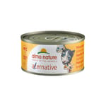 Almo Almo Nature Alternative 貓罐頭 烤火雞 70g 70g  正面圖