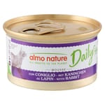 Almo Almo Nature Daily Mousse 成貓罐頭 慕絲主食系列 兔肉 85g 85g  正面圖