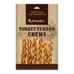 A A Freschi Srl 狗零食 Natural Turkey 火雞筋麻花捲棒 130g 130g 犬用 正面圖