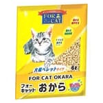 For For Cat Okara 日本環保豆腐砂 原味 6L 6L  正面圖