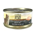 CANIDAE CANIDAE 咖比 PURE 貓罐頭 雞絲及紅蘿白 70g 70g  正面圖