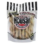 Housai Housai 狗零食 潔齒骨 牛皮扭紋棒 20支 998837   正面圖