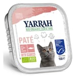 Yarrah Yarrah 貓罐頭 有機海藻三文魚醬 100g 100g  正面圖