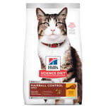 Hills Hills 貓糧 成貓糧 去毛球配方 3.5lb 5lb  正面圖
