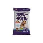 日本IRIS 日本IRIS 每日擊退污糟 寵物濕紙巾 小型犬及貓適用 BWT-25M 25枚   正面圖