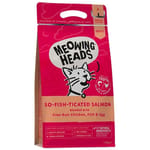 Meowing Meowing Heads 貓糧 全天然成貓配方 三文魚雞肉及鮮魚 4kg 4kg  正面圖