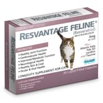 Resvantage Resvantage 白藜蘆醇貓用保健品 30粒 30粒 貓用 正面圖