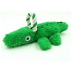 Billipets Billipets 狗玩具 粗綿繩玩具 鱷魚 20cm   正面圖