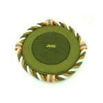 Billipets Billipets 狗玩具 Jeep帆布系列 粗綿繩飛碟 22cm   正面圖